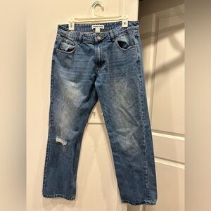 Denim Blue Relaxed Fit Jeans